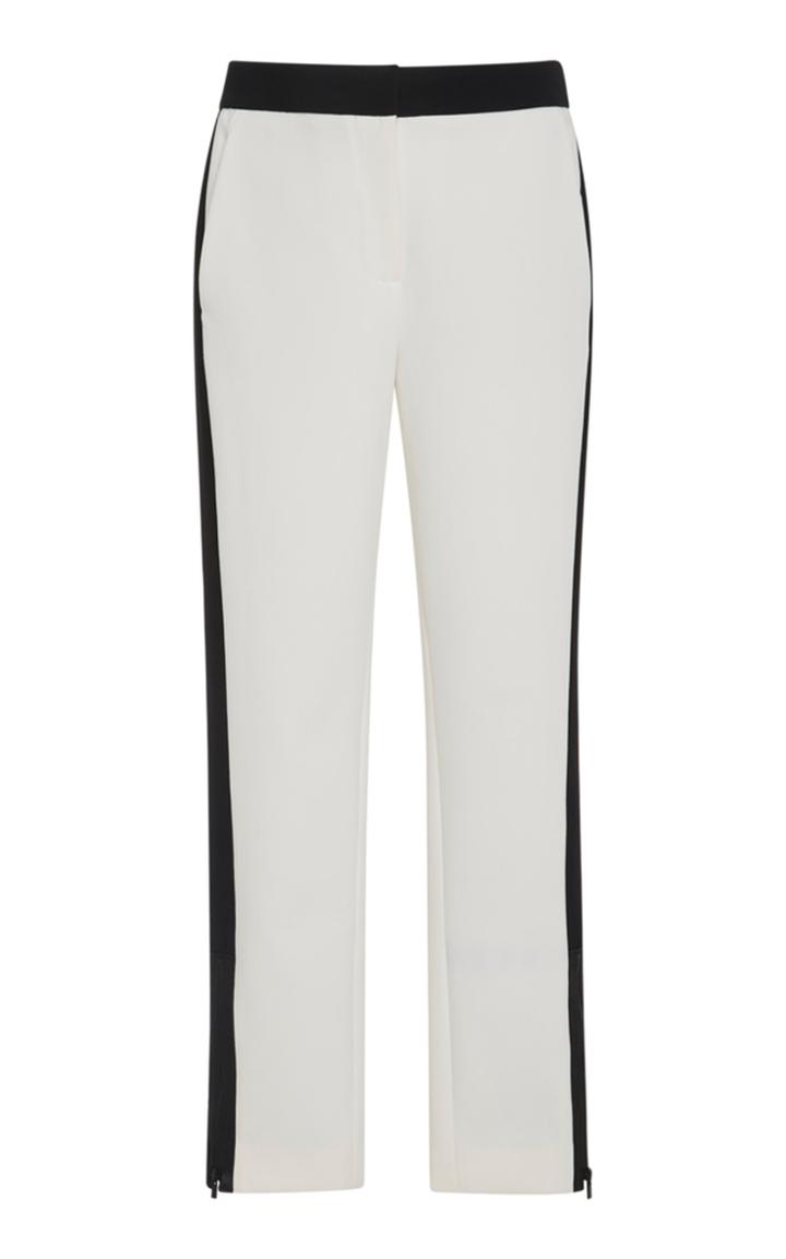 Tibi Anston Crepe Straight-leg Pants