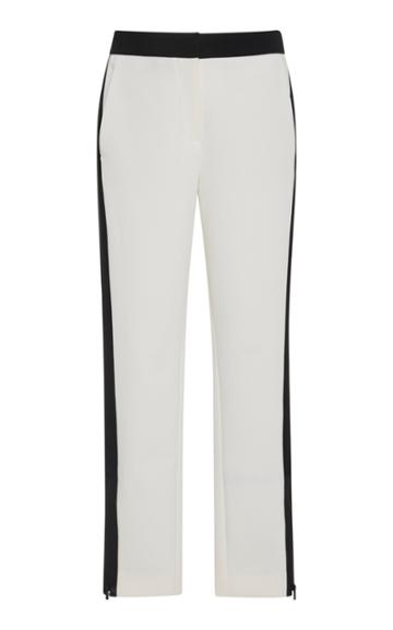 Tibi Anston Crepe Straight-leg Pants