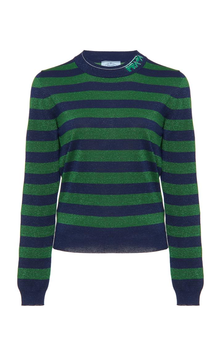 Prada Striped Wool Sweater