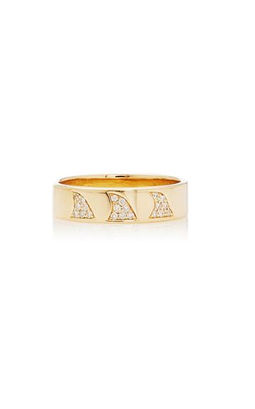 Ondyn Ondas 14k Gold And Diamond Ring