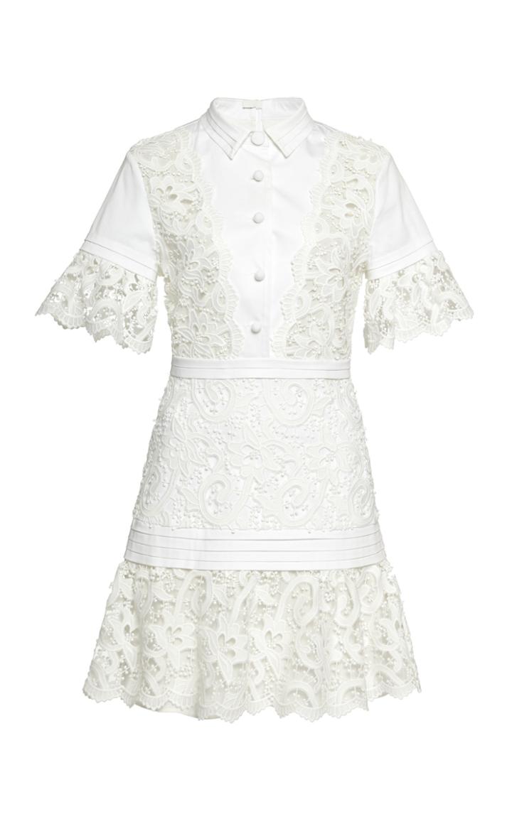 Alexis Liberty Eyelet Mini Dress