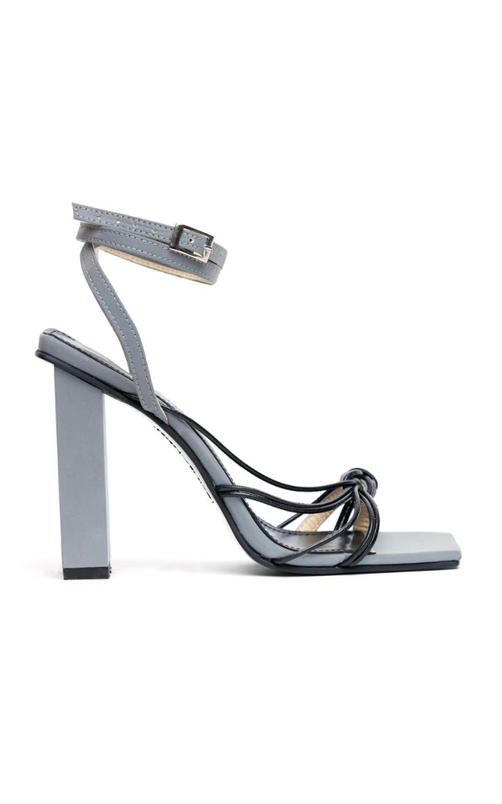 Mach & Mach Luminescent Leather Sandals