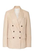 Brunello Cucinelli Glove Leather Blazer