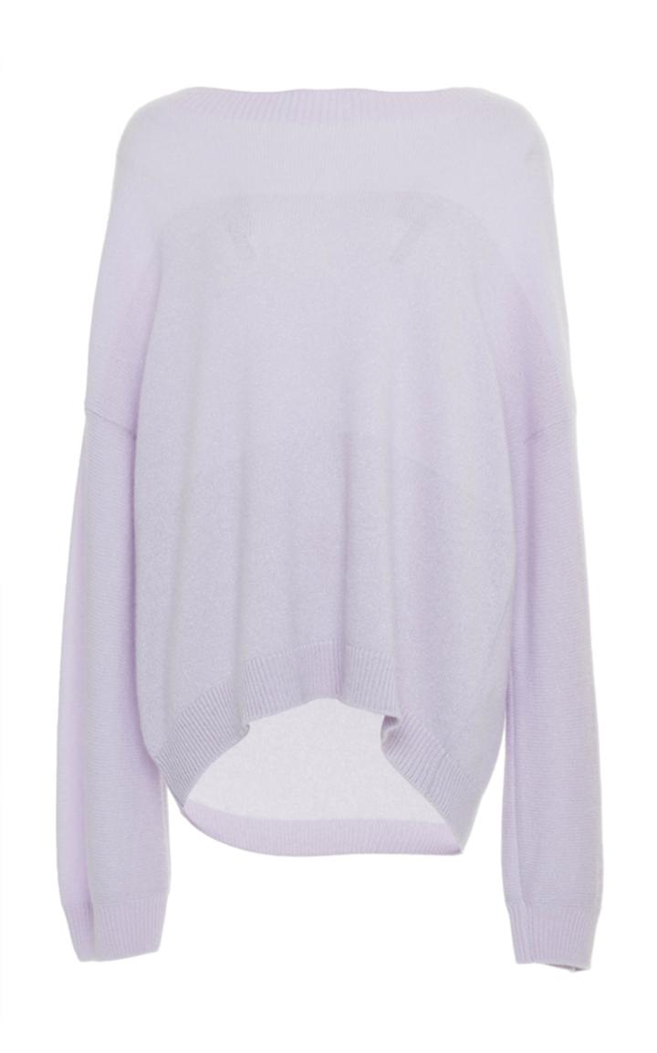 Agnona Cashmere Wide Neck Sweater