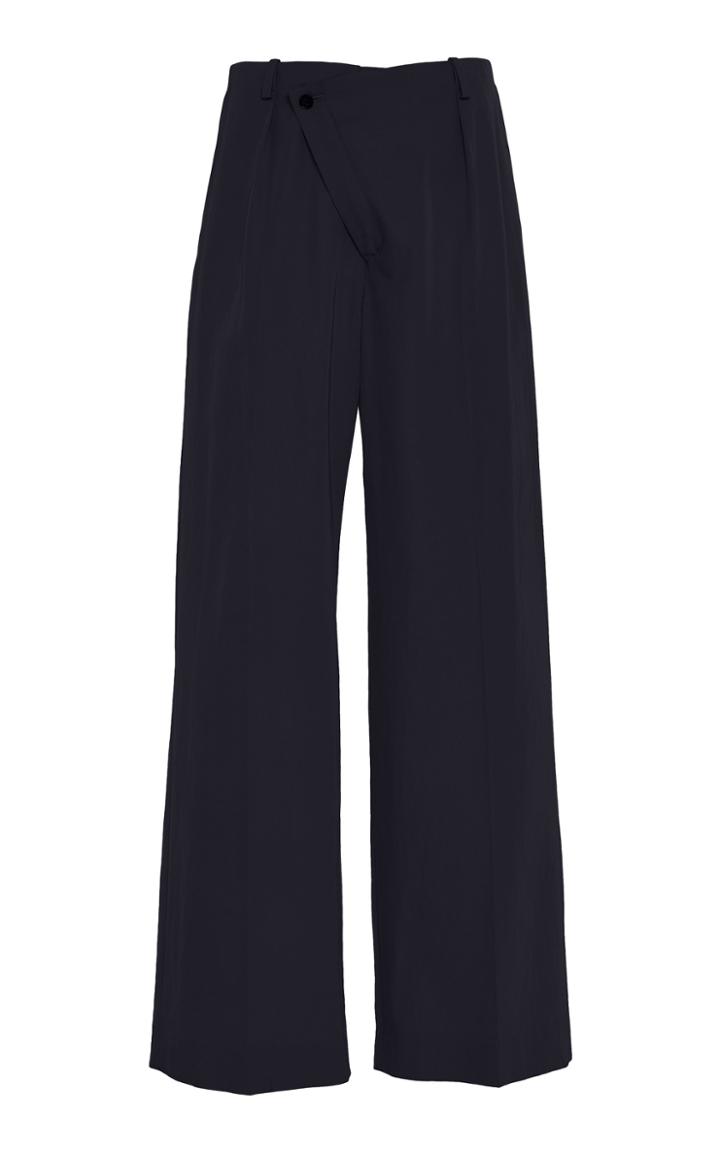 Deveaux Tina Stretch-crepe Wide-leg Pants Size: 0
