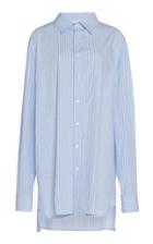 Maison Margiela Striped Cotton-poplin Shirt