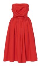 Pushbutton Creases Tube Dress