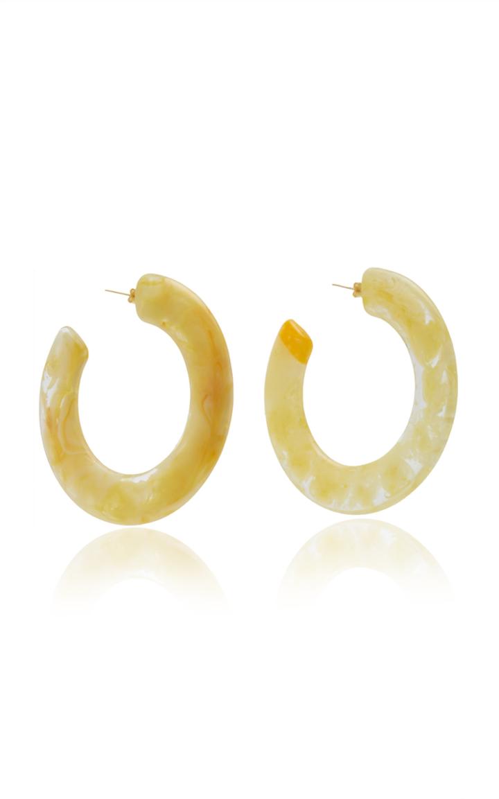 Cult Gaia Kennedy Large Flat Hoop Earring