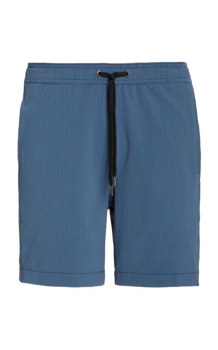 Onia Charles Seersucker Swim Shorts