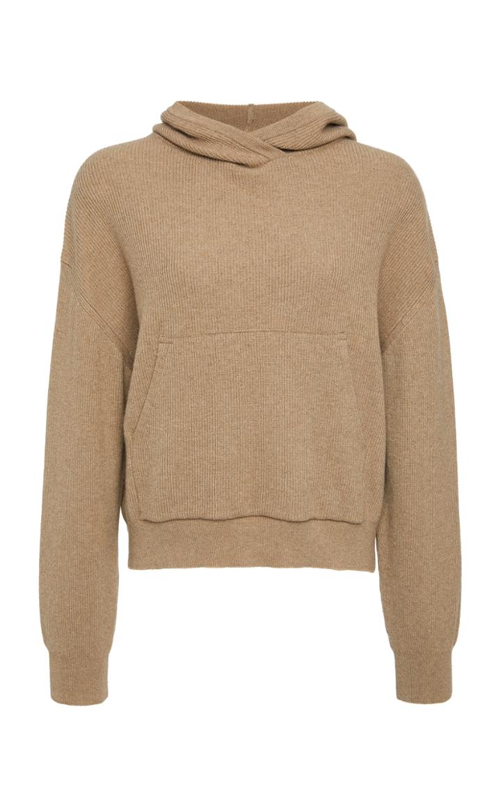 Nanushka Mog Ribbed-knit Sweatshirt