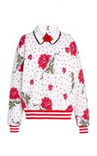 Moda Operandi Rodarte Rose Printed Jersey Sweatshirt