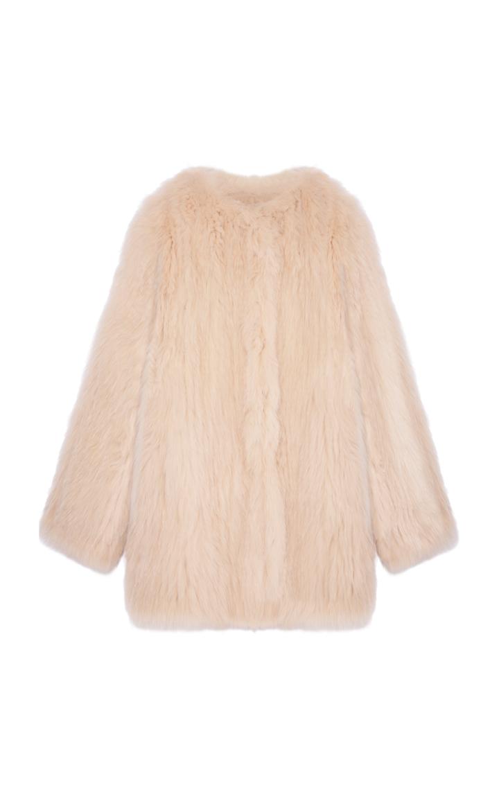 Pologeorgis The Supreme Palomino Fur Coat