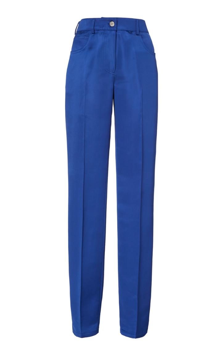 Helmut Lang Pleated Satin Trousers