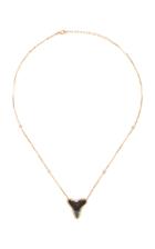 Jacquie Aiche Black Shark Tooth Necklace