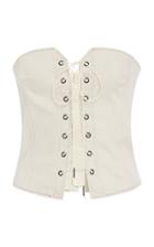 Isabel Marant Pryam Lace-up Cotton Corset