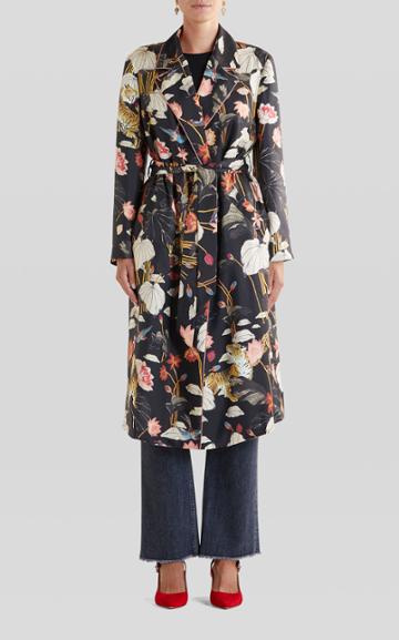 Moda Operandi Etro Floral Silk Robe Coat