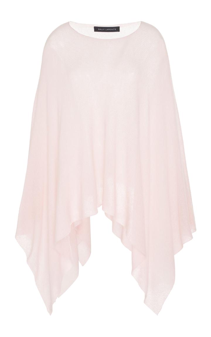 Lapointe Asymmetric Knitted Poncho