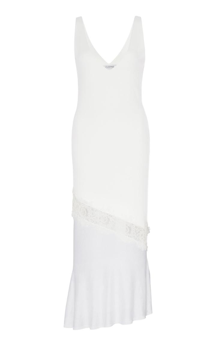 Moda Operandi Cushnie Asymmetric Jersey Dress Size: M