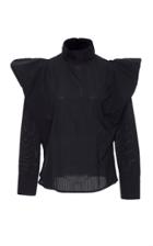 Zeynep Aray Ruffle Cotton Top