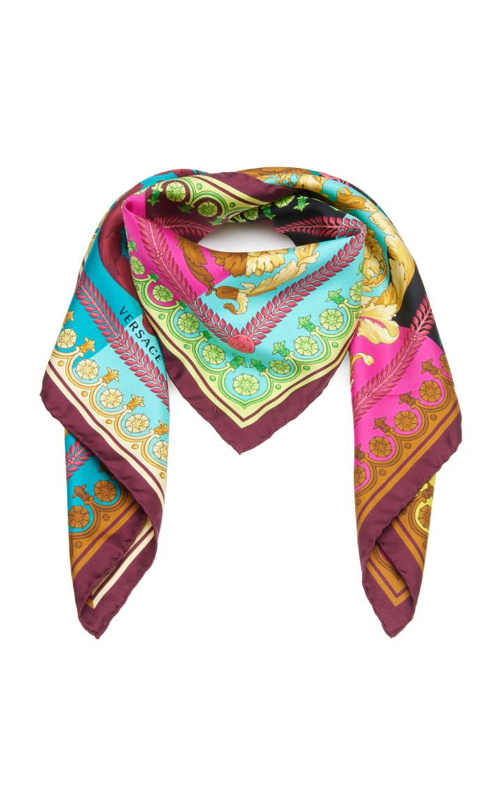 Moda Operandi Versace Printed Silk Scarf