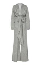 Silvia Tcherassi Ramaya Floral Jacquard Jumpsuit