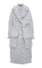 Moda Operandi Dolce & Gabbana Frilled Crochet-knit Coat