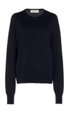 Cyclas Wool Layered Crew Neck Pullover