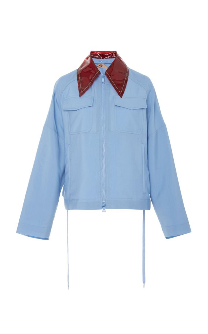 N 21 N°21 Contrasting Collar Jacket