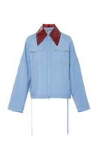 N 21 N&deg;21 Contrasting Collar Jacket