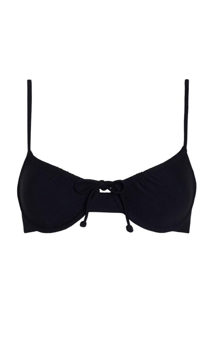 Moda Operandi Faithfull The Brand Sariska Tie-front Bikini Top