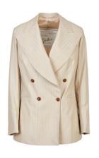 Giuliva Heritage Collection Double Breasted Wool Blazer