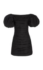 Moda Operandi Khaite Shelly Puffed Sleeve Cotton Dress Size: 6