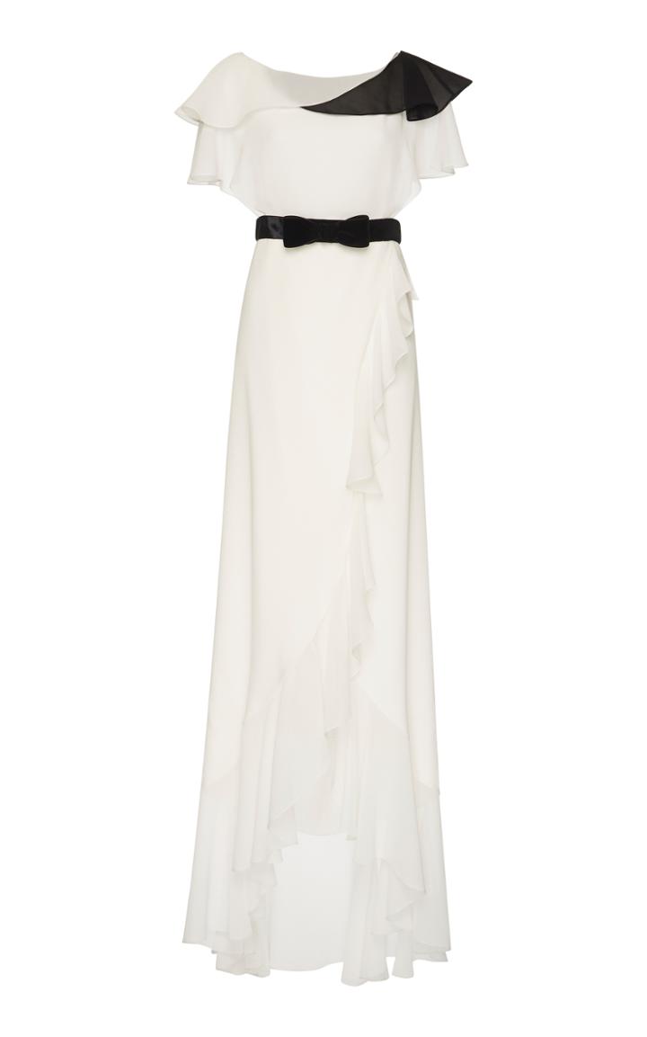 Lanvin Ruffle Empire Dress