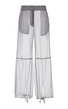 Off-white C/o Virgil Abloh Bow Sheer Wide-leg Pant S