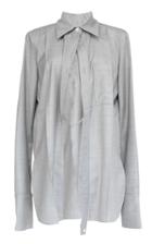 Moda Operandi Peter Do Yiru Placket-detailed Wool Top