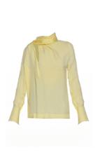 Moda Operandi Matriel Long Scarf Chiffon Blouse