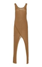 Boyarovskaya Asymmetrical Rib Knit Dress