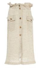 Moda Operandi Tuinch Wool Mixed-knit Button-front Midi Skirt Size: S