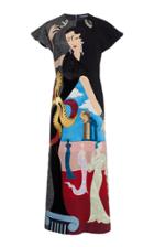 Dolce & Gabbana Patchwork Embellished Tweed Dress