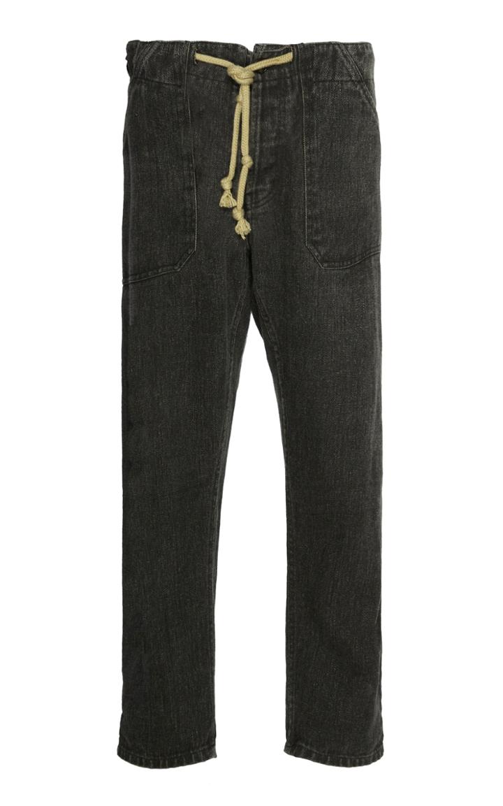 Nanushka Nova Linen-twill Tapered Pants