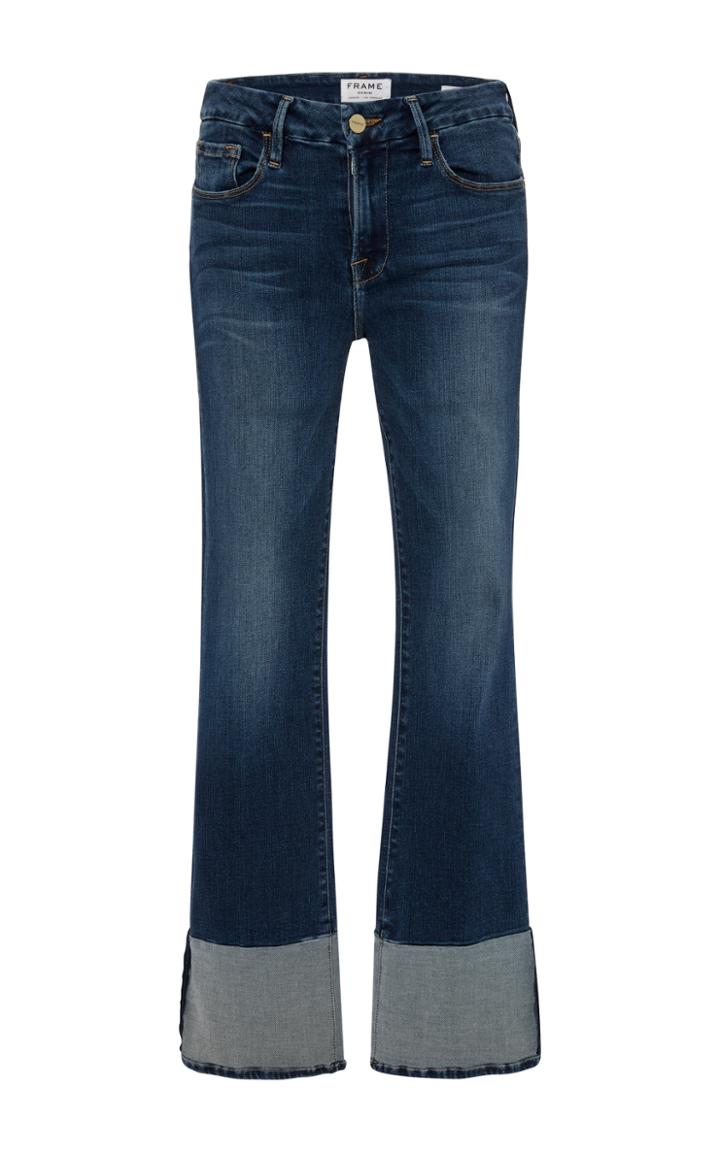 Frame Denim Le Crop Mid-rise Straight-leg Jeans