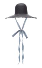 Brock Collection X Nick Fouquet Frayed Straw Sun Hat