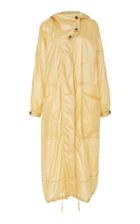 Zeynep Aray Long Hooded Rain Coat