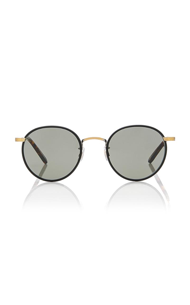 Garrett Leight Wilson 49 Stainless Steel Sunglasses