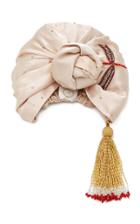 Julia Clancey M'o Exclusive Knotted Silk Turban
