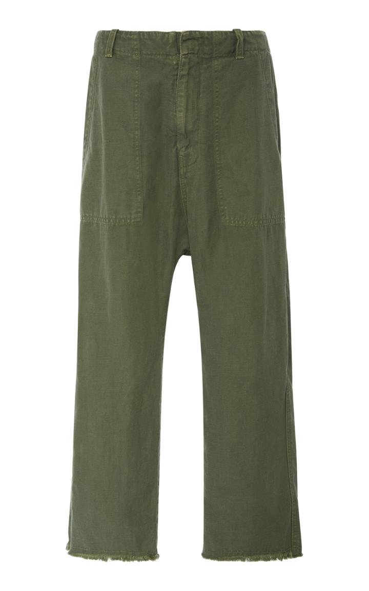 Nili Lotan Luna Cotton-blend Pants