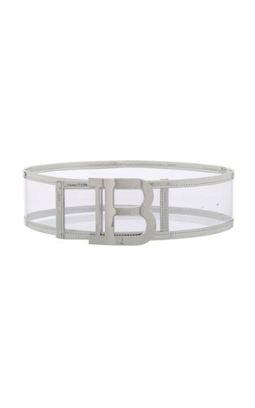 Moda Operandi Balmain Wide Transparent B-belt Size: S