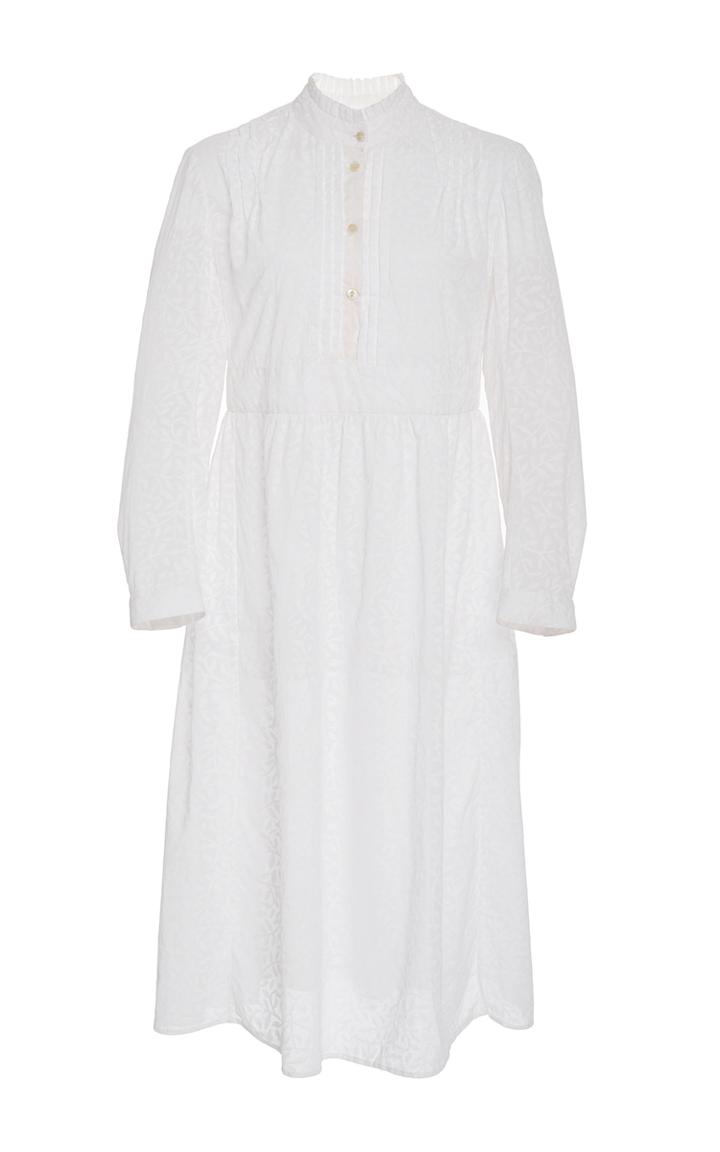 Thierry Colson White Papercut Rebecca Shirt Dress