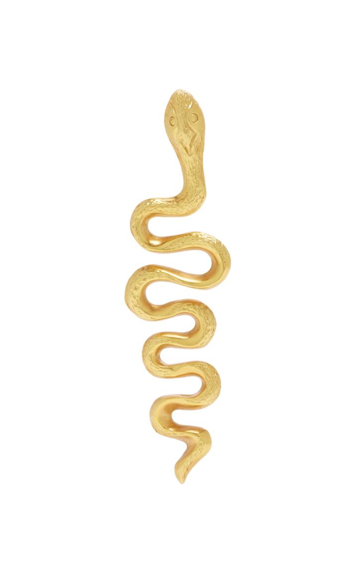 Ilias Lalaounis 18k Gold Snake Pendant