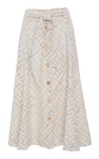 Sissa Gabriela Button Midi Skirt